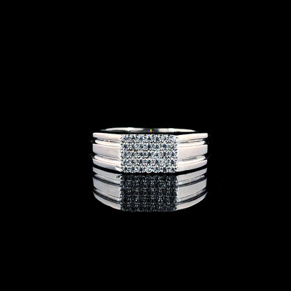 Bold Valor Silver Ring for Men