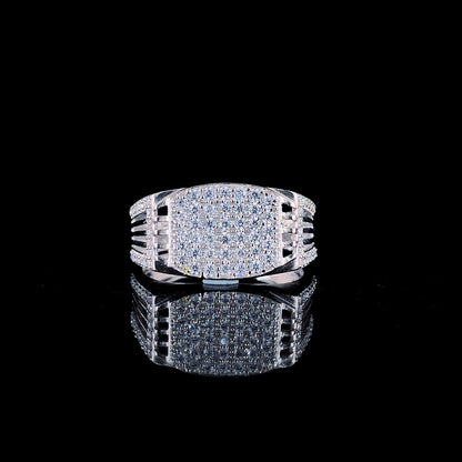 Timeless Chic Rounded Silver Ring