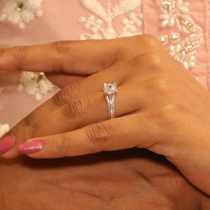 Royal Elegance Silver Ring