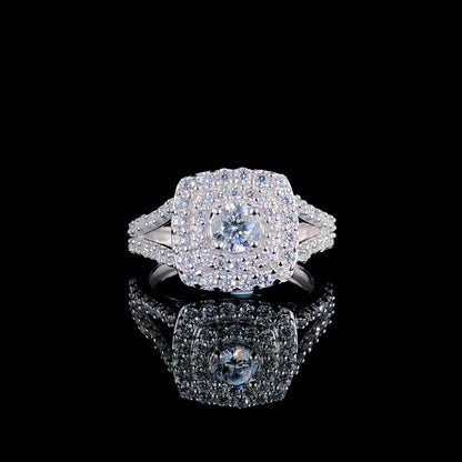 Stellar Radiance Luxe Silver Ring