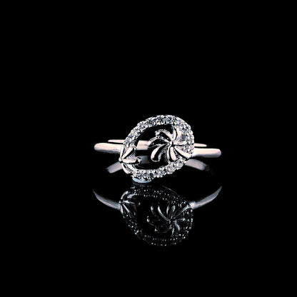 Mystical Dragon Bagua Silver Ring