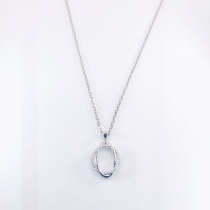 Eternal Embrace Silver Pendant