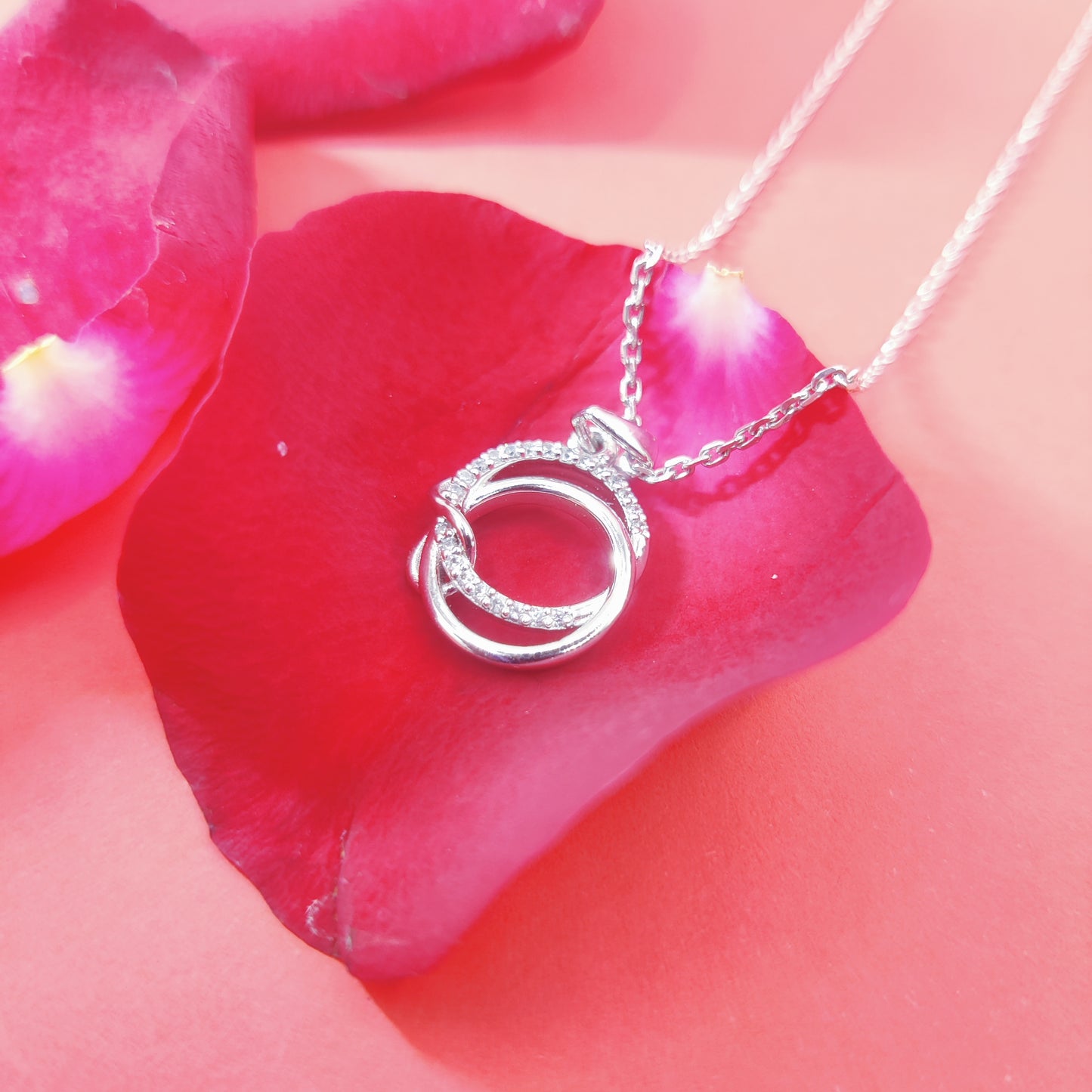 Eternal Bond Silver Pendant