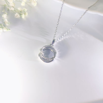Eternal Bond Silver Pendant