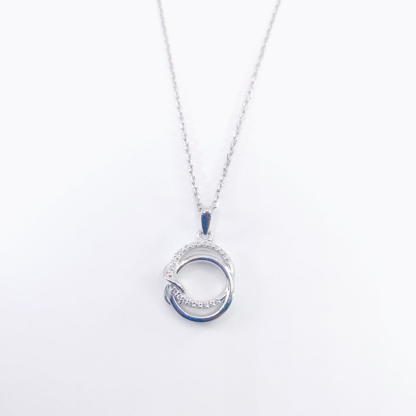 Eternal Bond Silver Pendant