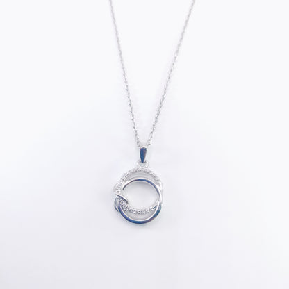 Eternal Bond Silver Pendant