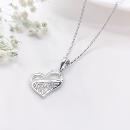 Endless Devotion Silver Pendant