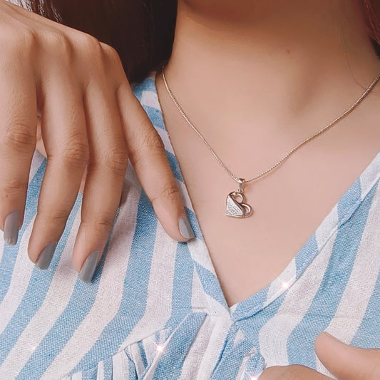 Endless Devotion Silver Pendant