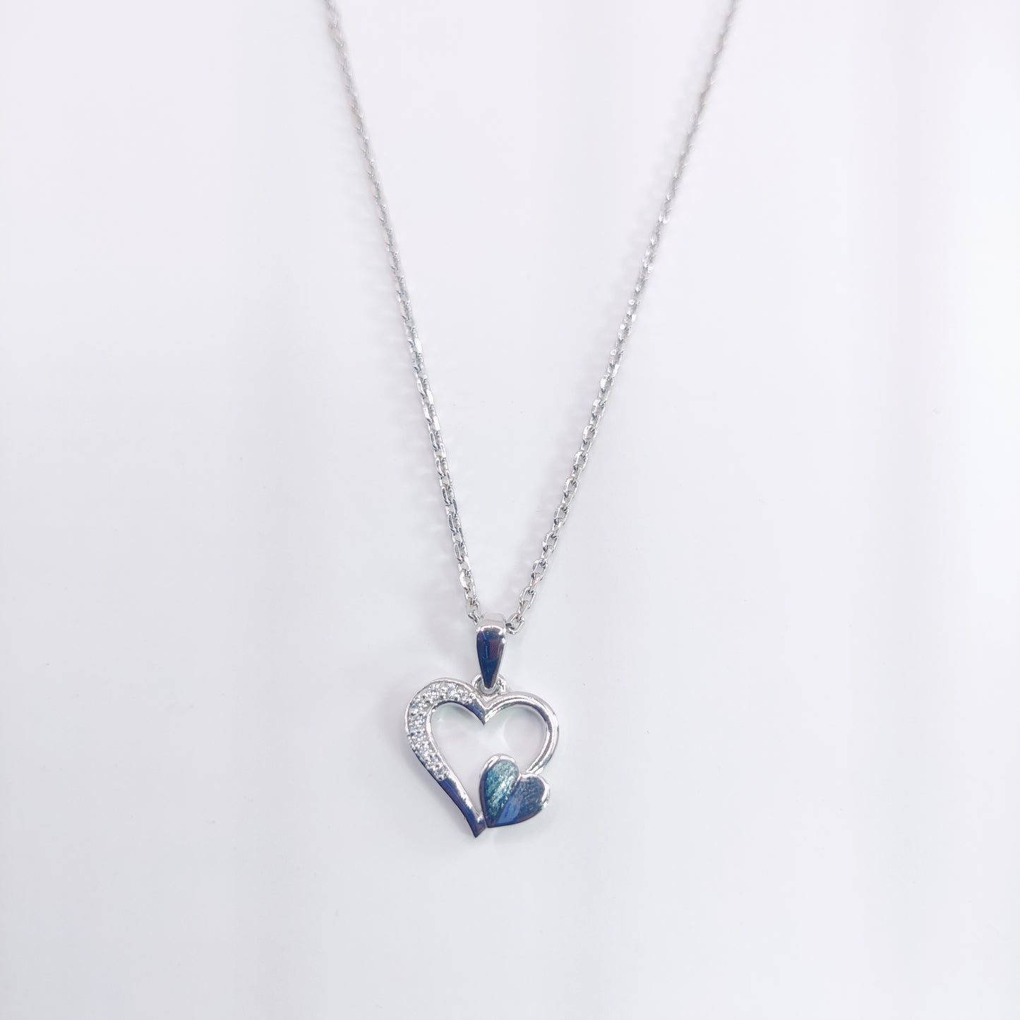 Loving Embrace Silver Pendant