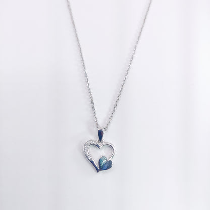 Loving Embrace Silver Pendant