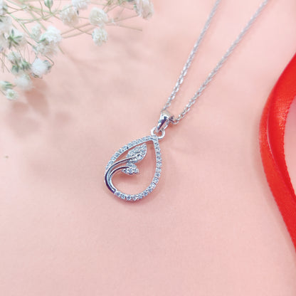 Eternal Dewdrop Silver Pendant