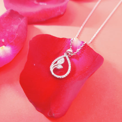 Eternal Dewdrop Silver Pendant