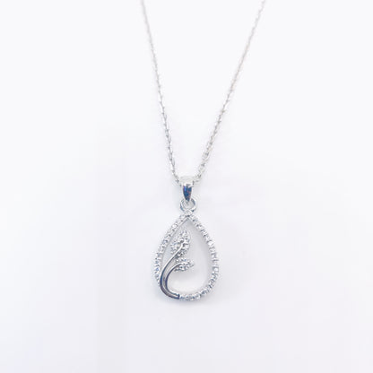 Eternal Dewdrop Silver Pendant