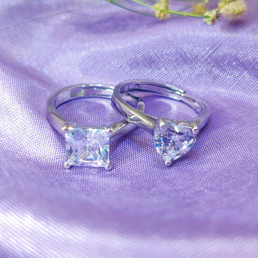 Twin Flames Couple Rings