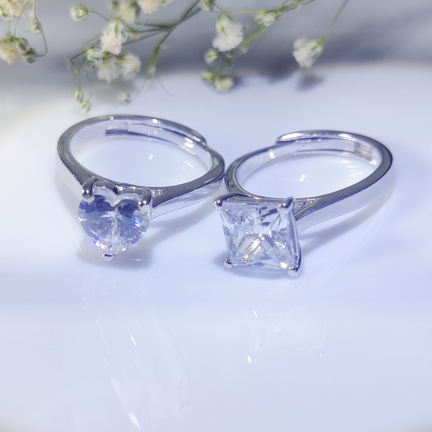 Twin Flames Couple Rings