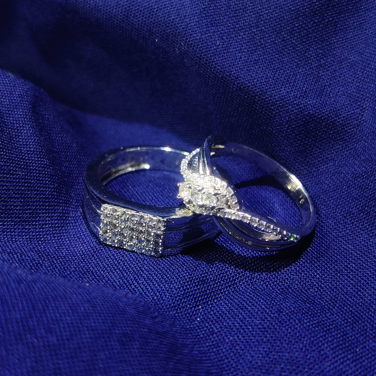 Infinity Promise Couple Rings