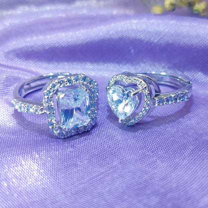 Royal Devotion Couple Rings