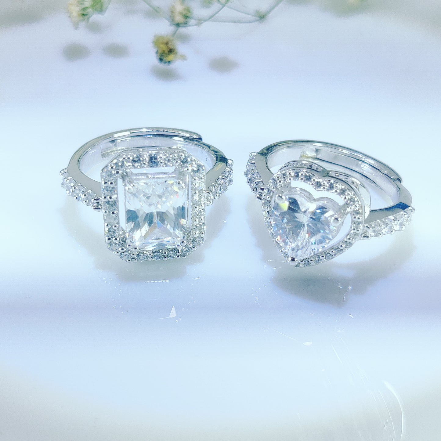 Royal Devotion Couple Rings