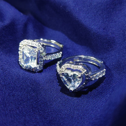 Royal Devotion Couple Rings