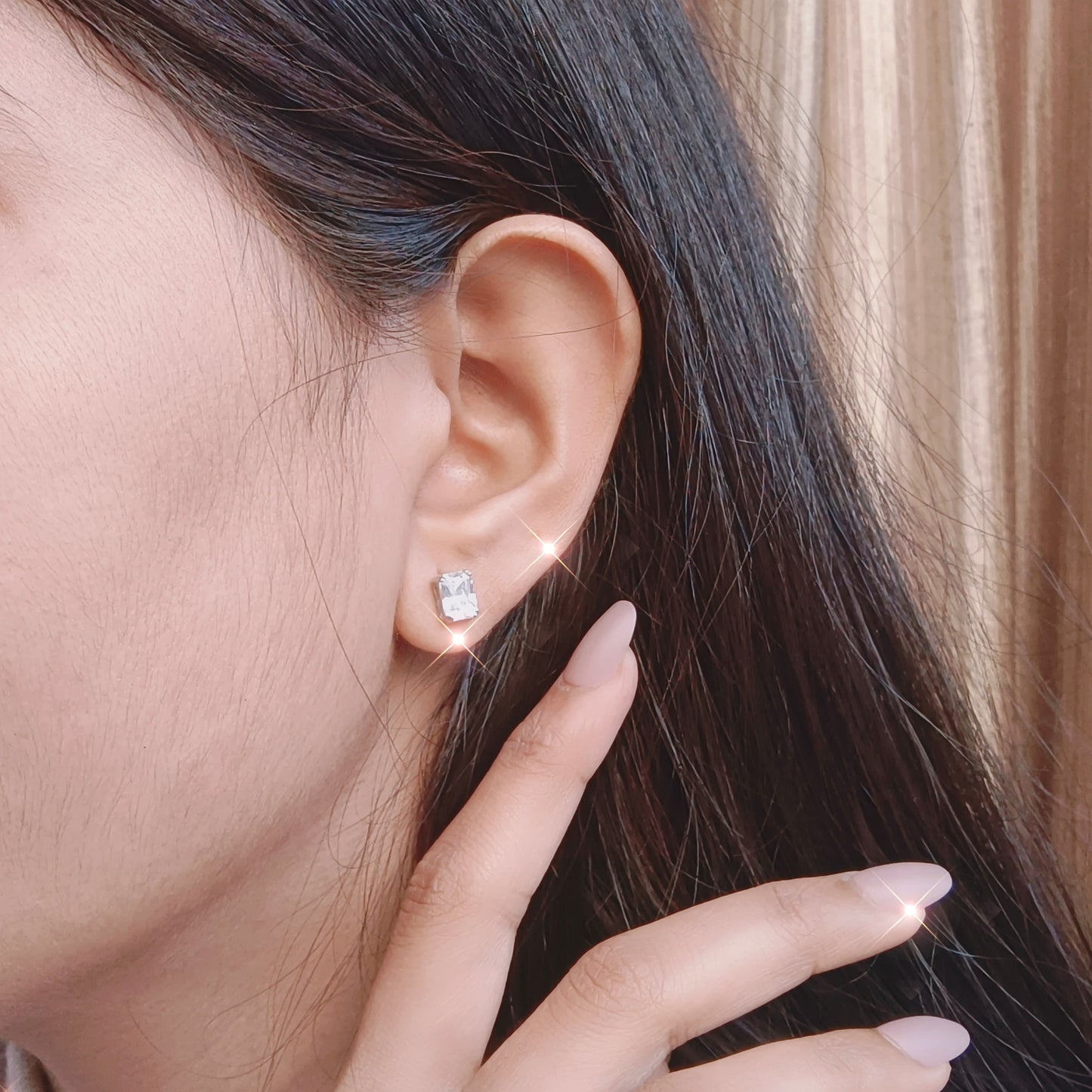 Eternal Radiance Stud Earrings