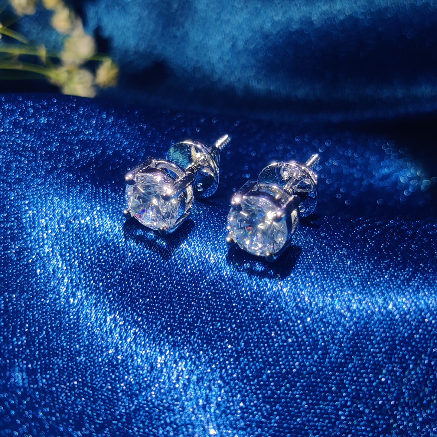 Celestial Glow Stud Earrings