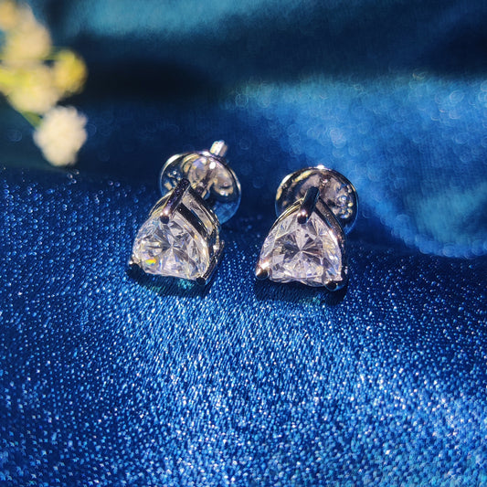 Glow Heart Stud Earrings