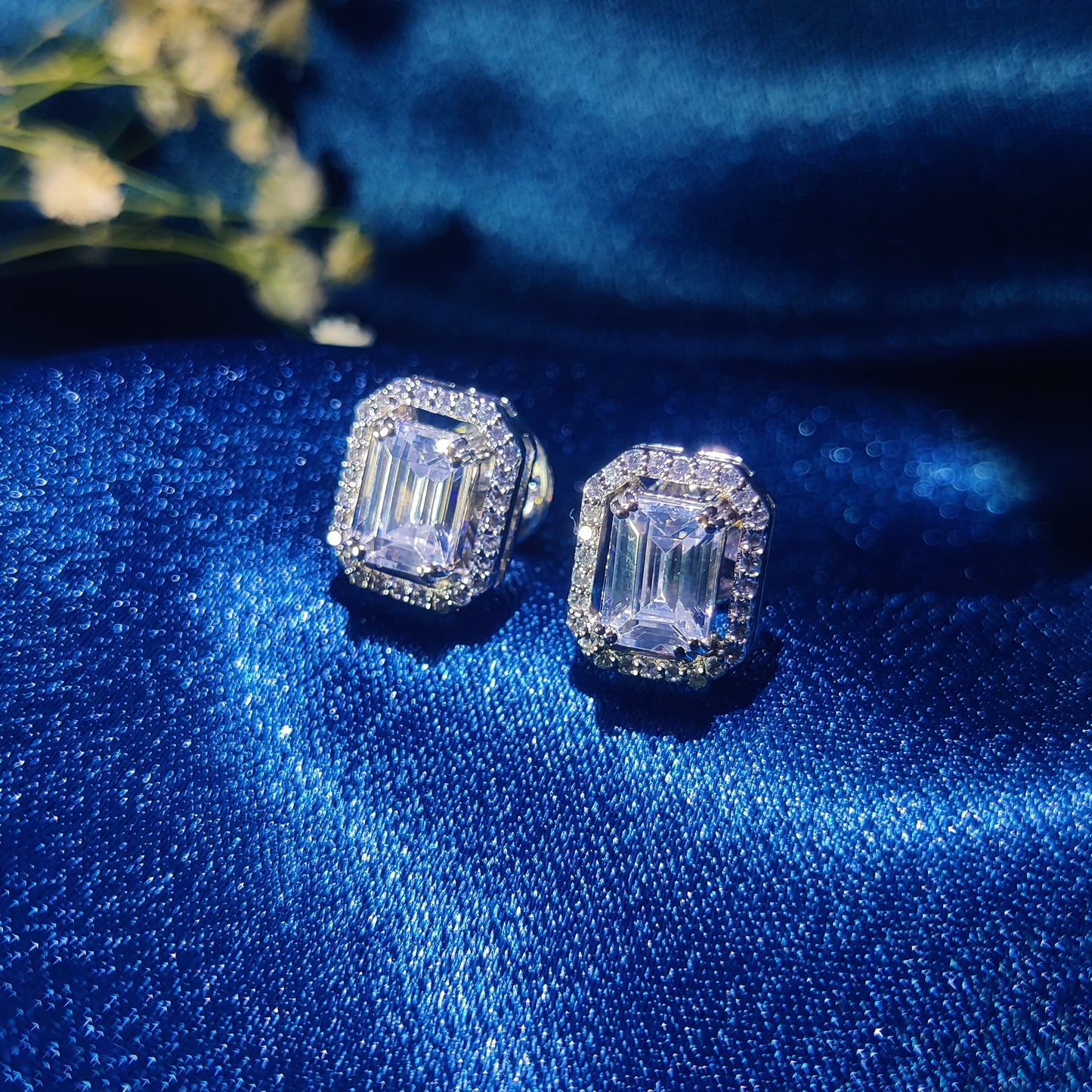 Imperial Glow Stud Earrings