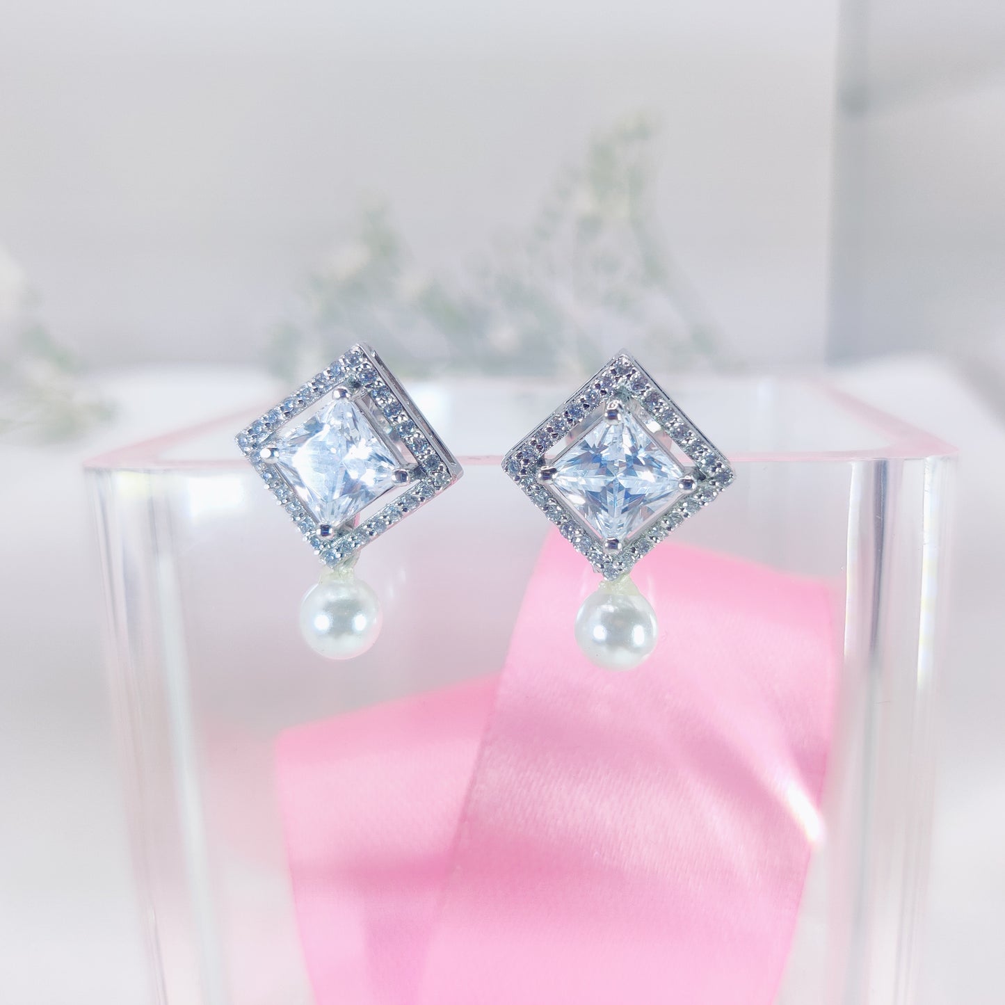 Regal Charm Stud Earrings