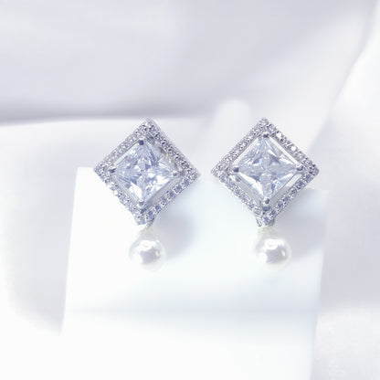 Regal Charm Stud Earrings
