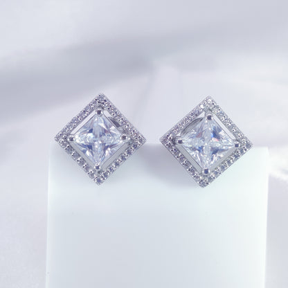 Regal Charm Stud Earrings