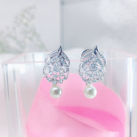 Royal Cascade Stud Earrings