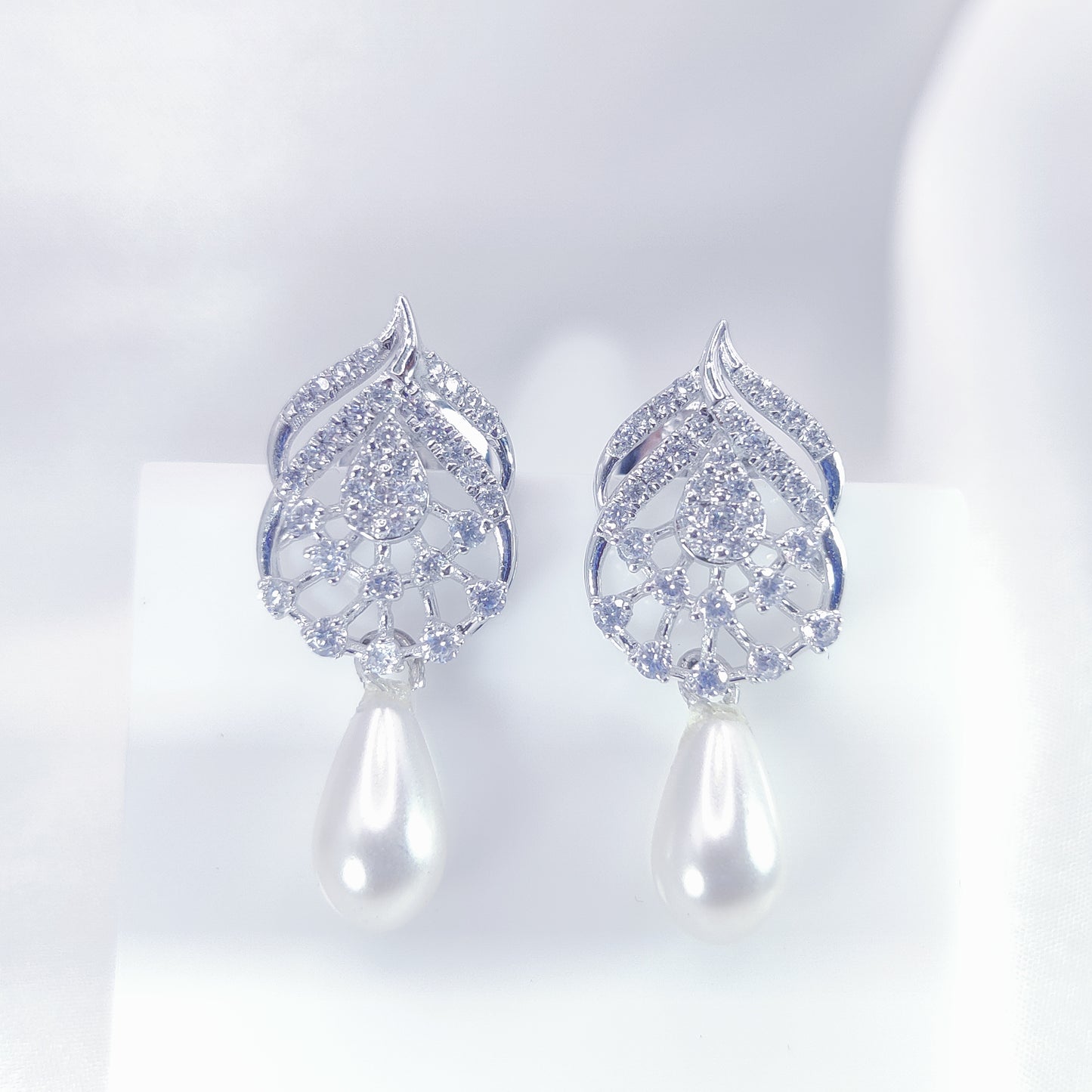 Royal Cascade Stud Earrings