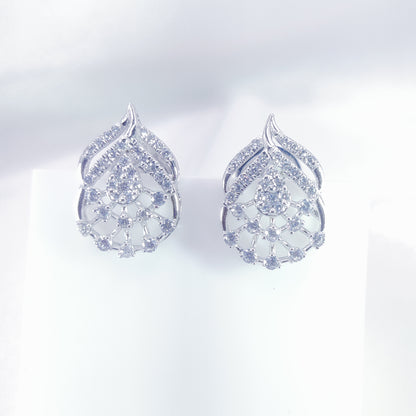 Royal Cascade Stud Earrings