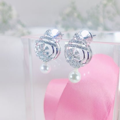 Celestial Grace Stud Earrings