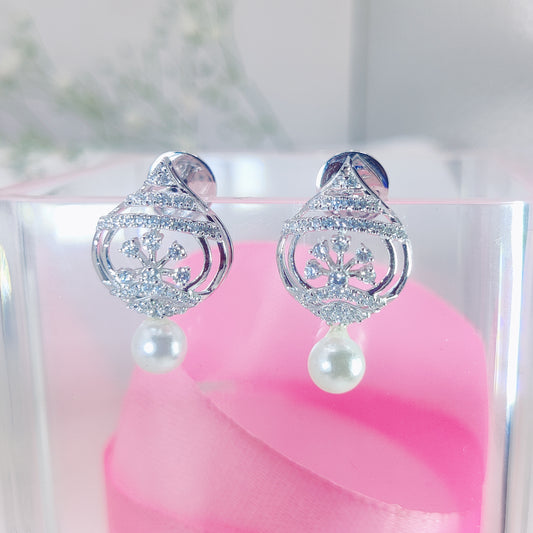 Celestial Grace Stud Earrings