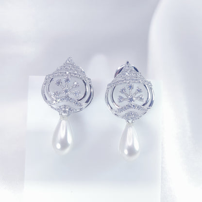 Celestial Grace Stud Earrings