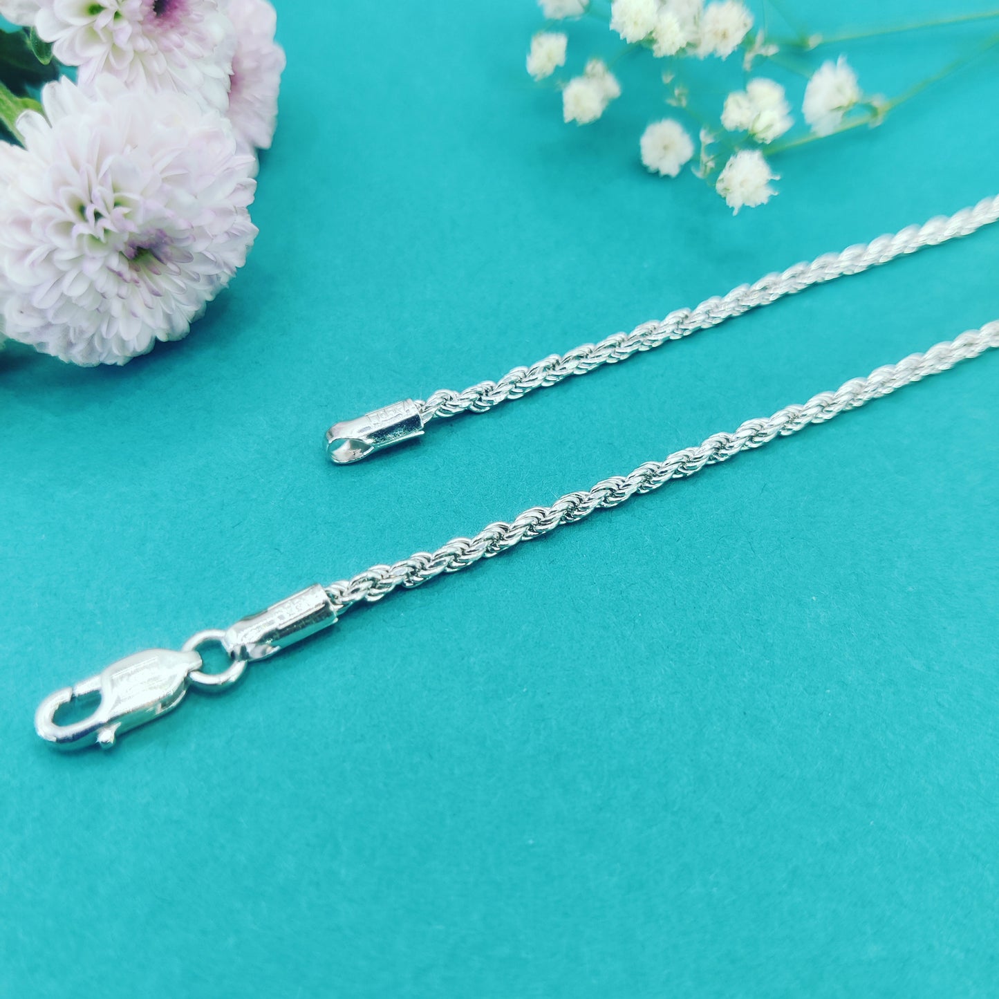 Twisted Valor Silver Chain for Men