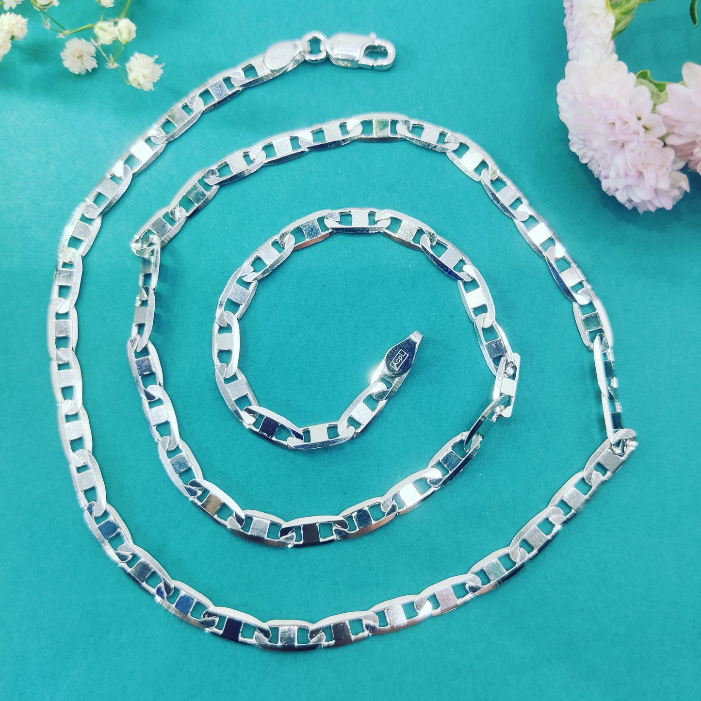 Urban Edge Silver Chain for Men