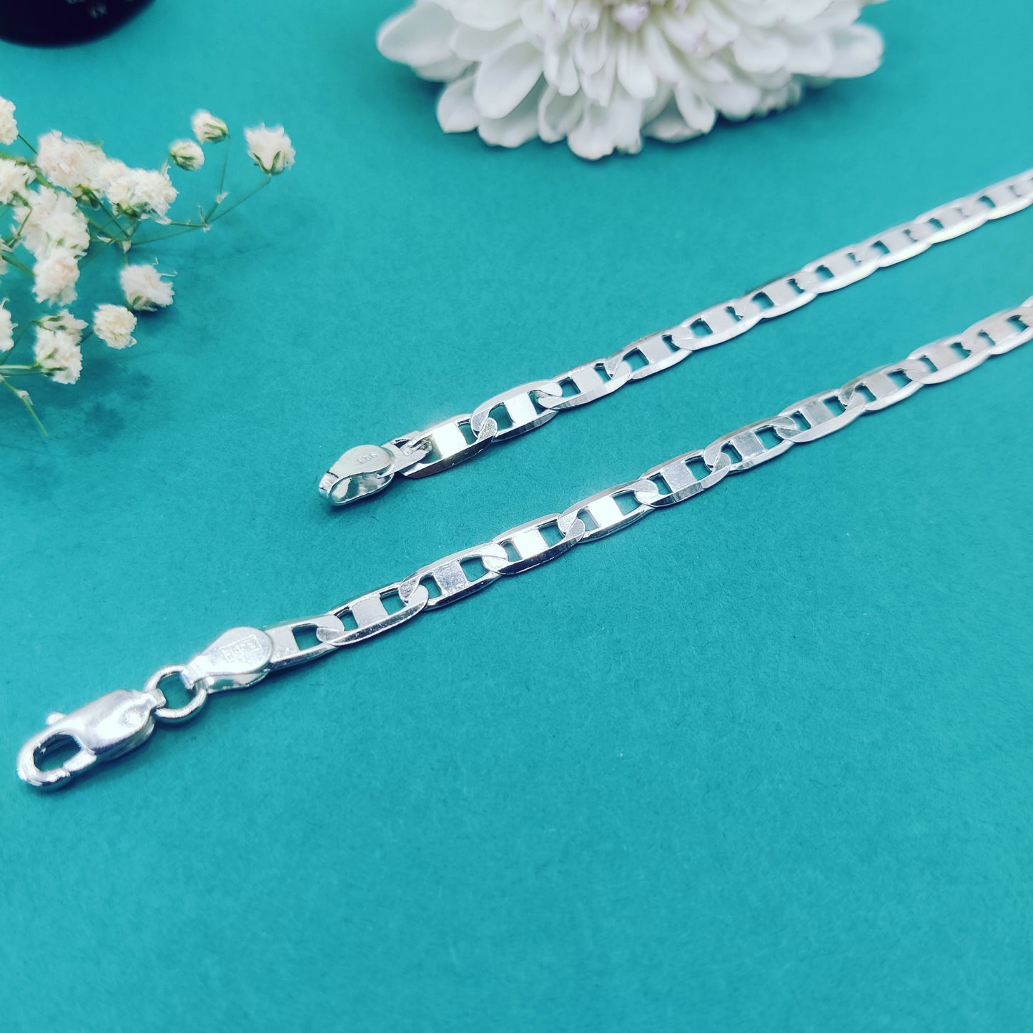 Urban Edge Silver Chain for Men