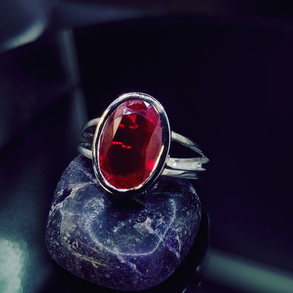 Royal Ember Ruby Ring