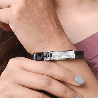 Chic Emblem Adjustable Bracelet