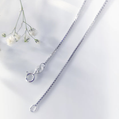 Eternal Glow Silver Chain