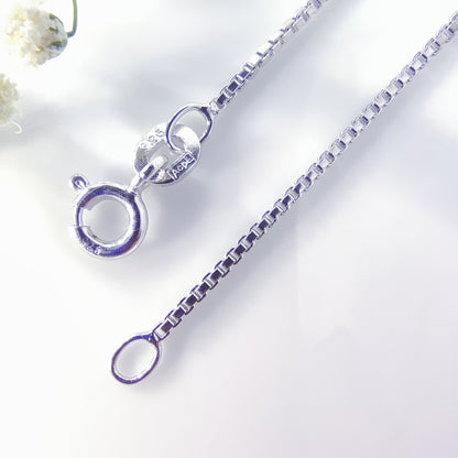 Eternal Glow Silver Chain