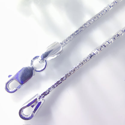 Radiant Flow Silver Chain