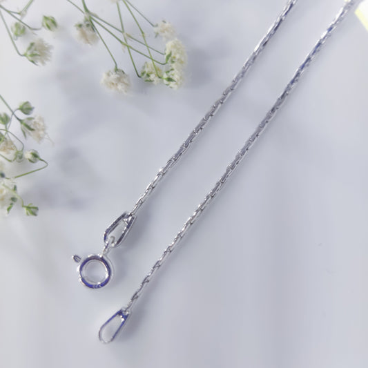 Braided Strength Women's Silver Chain