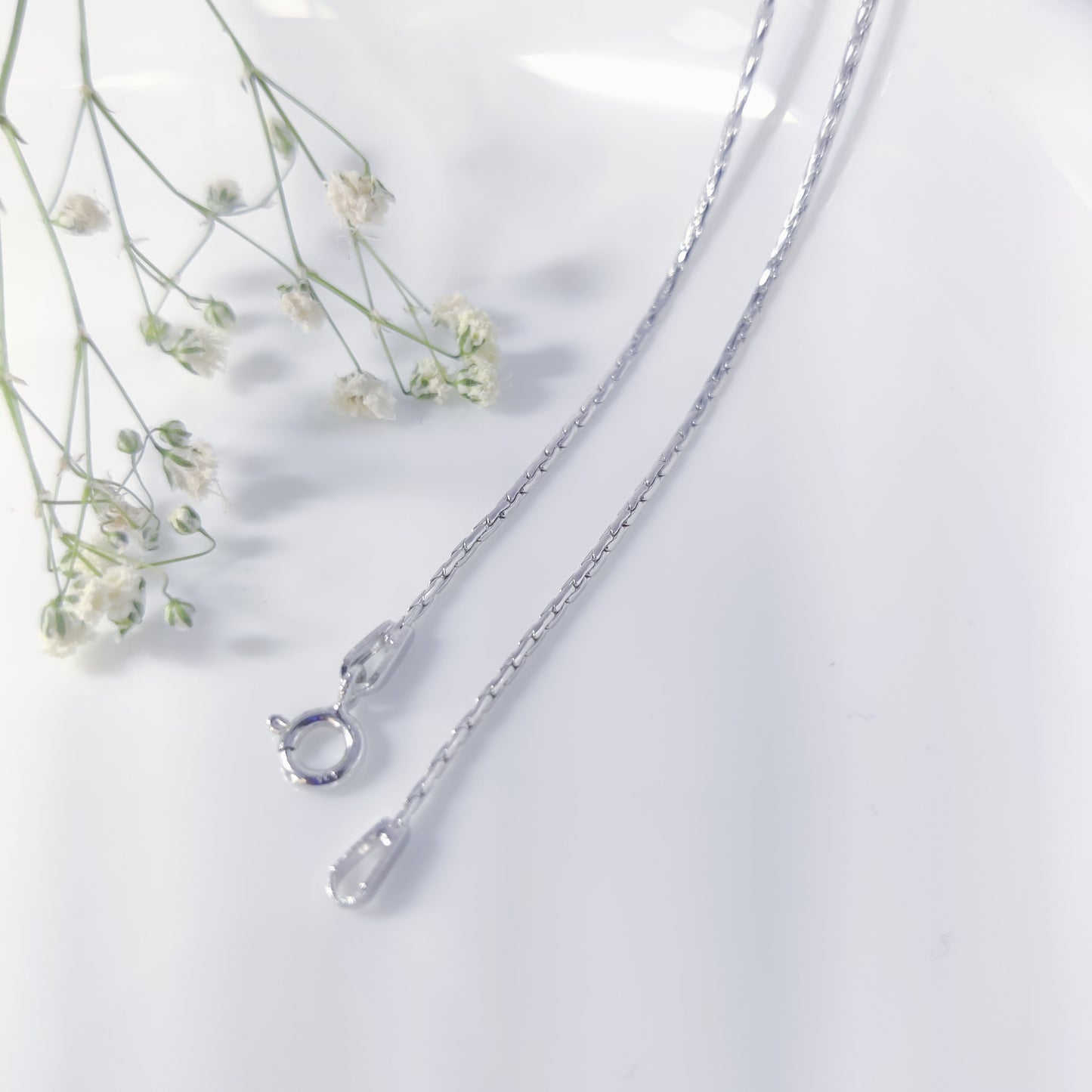 Braided Strength Women's Silver Chain