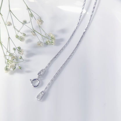 Braided Strength Women's Silver Chain