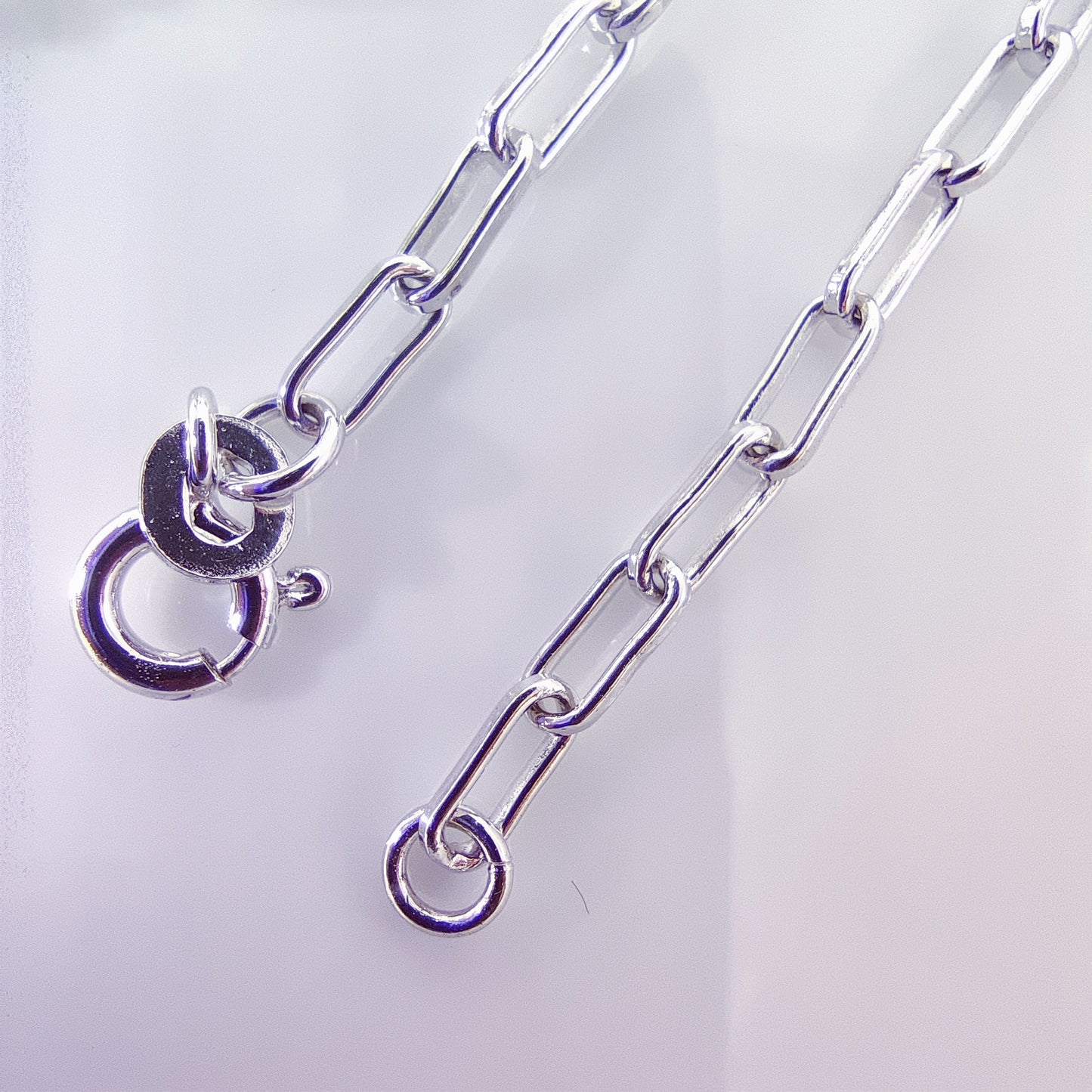 Everlasting Bond Unisex Silver Chain