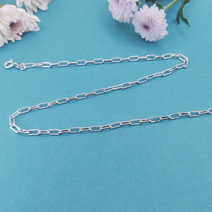 Bold Link Silver Chain