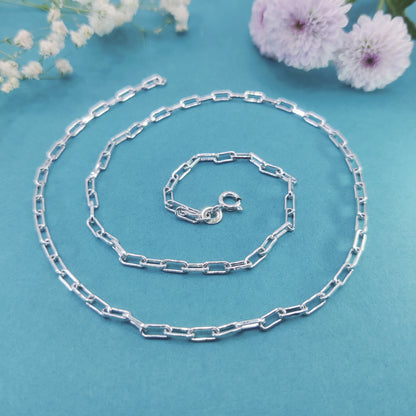 Everlasting Bond Unisex Silver Chain